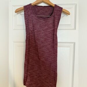 Lululemon tank, pink, size 6